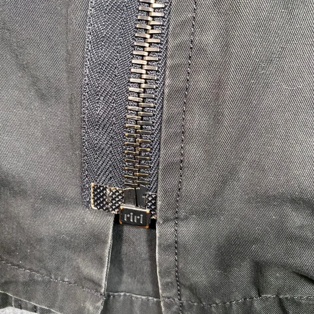 Rag & Bone Mens Wax Jacket Field Charcoal Black Quilted Utility Coat‎ Size 42